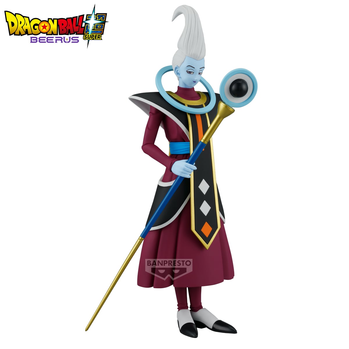 DRAGON BALL SUPER BEERUS - Whis - Figurine Solid Edge Works 22cm