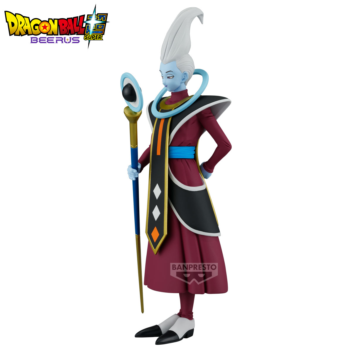 DRAGON BALL SUPER BEERUS - Whis - Figurine Solid Edge Works 22cm