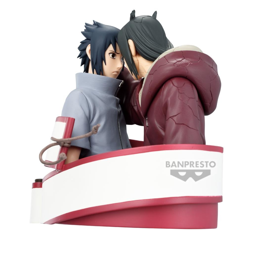 NARUTO SHIPPUDEN - Sasuke & Itachi Uchiha - Figurine Portrelic 12cm - 2