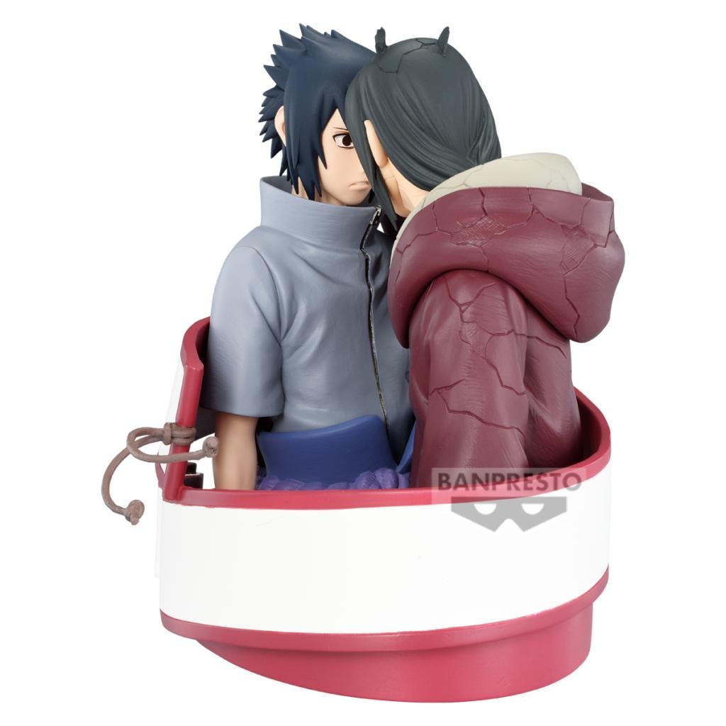 NARUTO SHIPPUDEN - Sasuke & Itachi Uchiha - Figurine Portrelic 12cm - 5