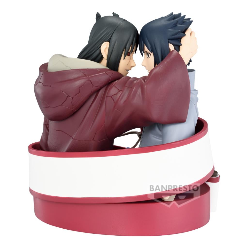 NARUTO SHIPPUDEN - Sasuke & Itachi Uchiha - Figurine Portrelic 12cm - 6