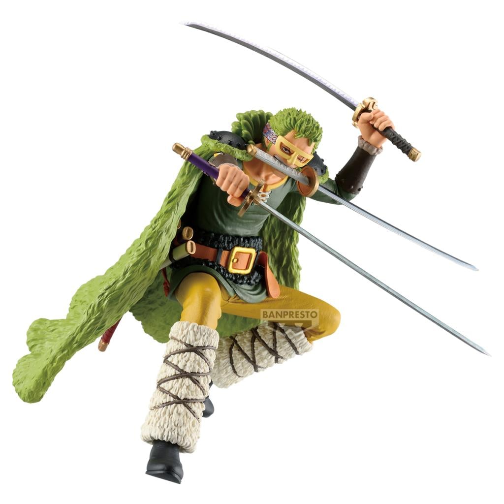 ONE PIECE - Roronoa Zoro - Figure Cross Posing 18cm - 2