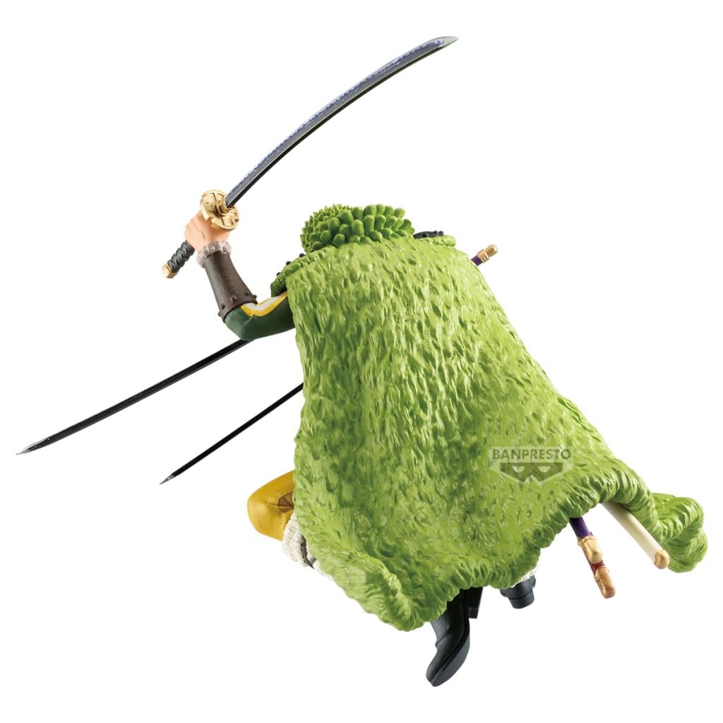 ONE PIECE - Roronoa Zoro - Figure Cross Posing 18cm - 4