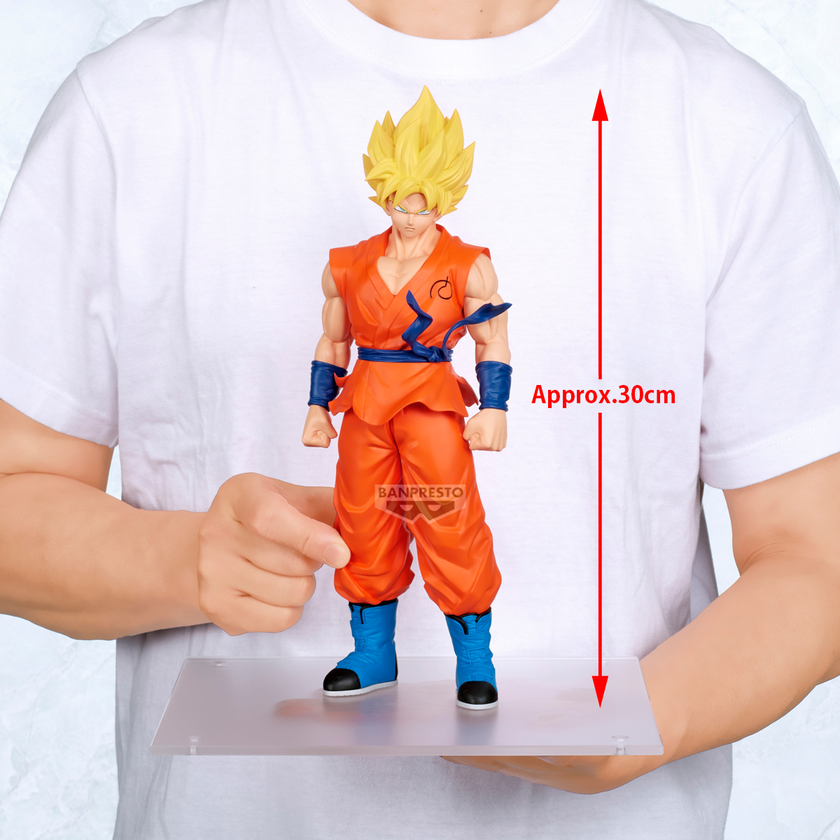 DRAGON BALL SUPER BEERUS - Son Goku - Figurine Grandista 30cm