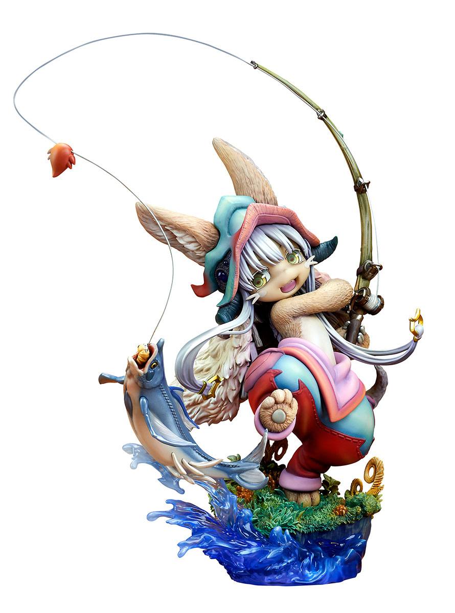 MADE IN ABYSS Nanachi Gankimasu Fishing Statue 23cm Figurines Made in Abyss