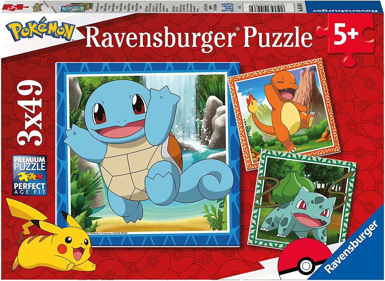 Ravensburger Blue 3D Superball Pokemon Puzzle