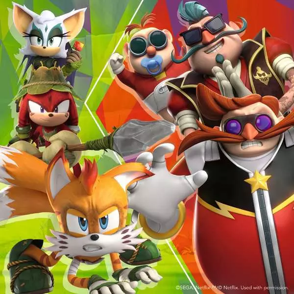 SONIC PRIME - Sonic's Adventures - 3 Puzzle 49P - 2