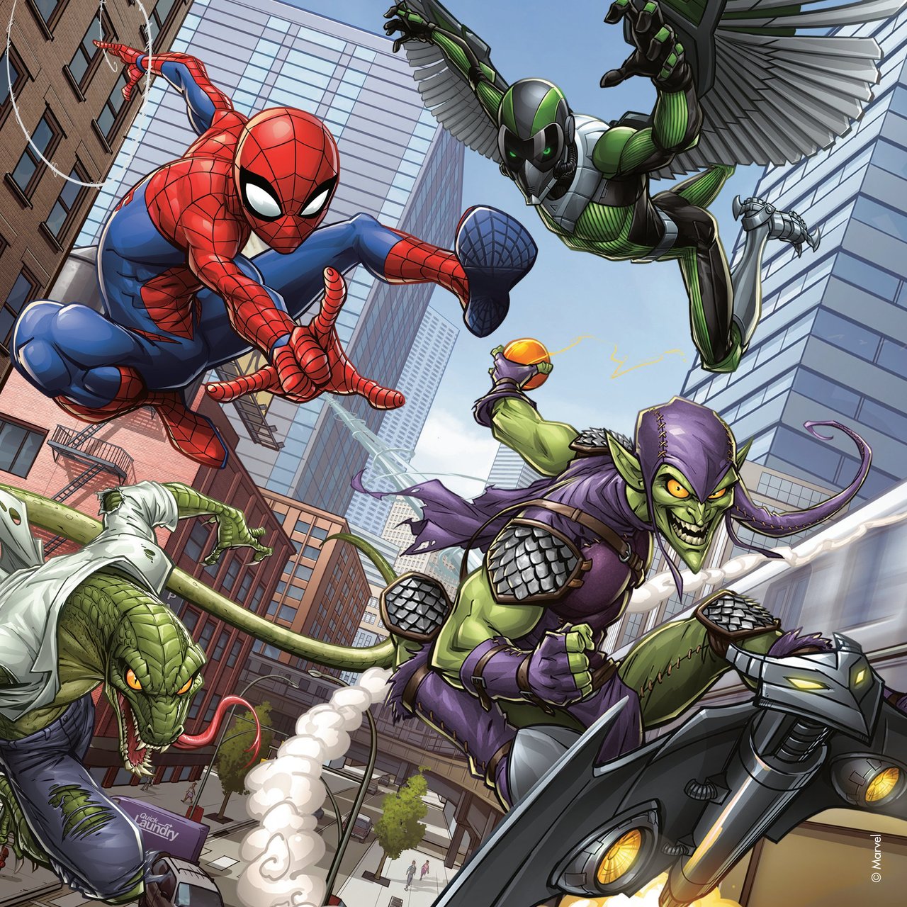 SPIDER-MAN - In action - 3 Puzzle 49P_IMAGE_3