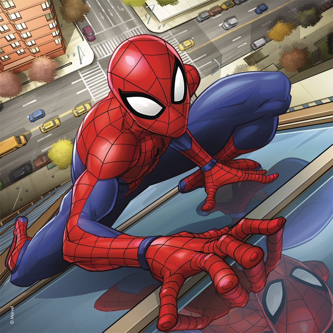 SPIDER-MAN - En action - 3 Puzzle 49P : ShopForGeek.com: Ravensburger Marvel