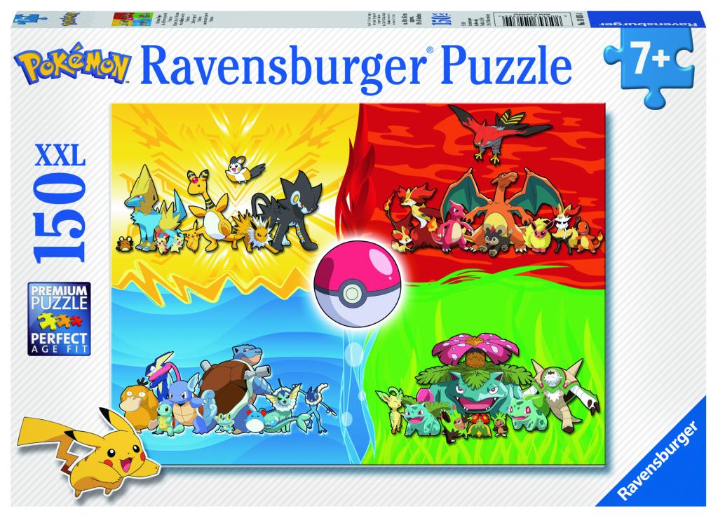 POKEMON - Puzzle Pokemon Types - 150 Pces - 2