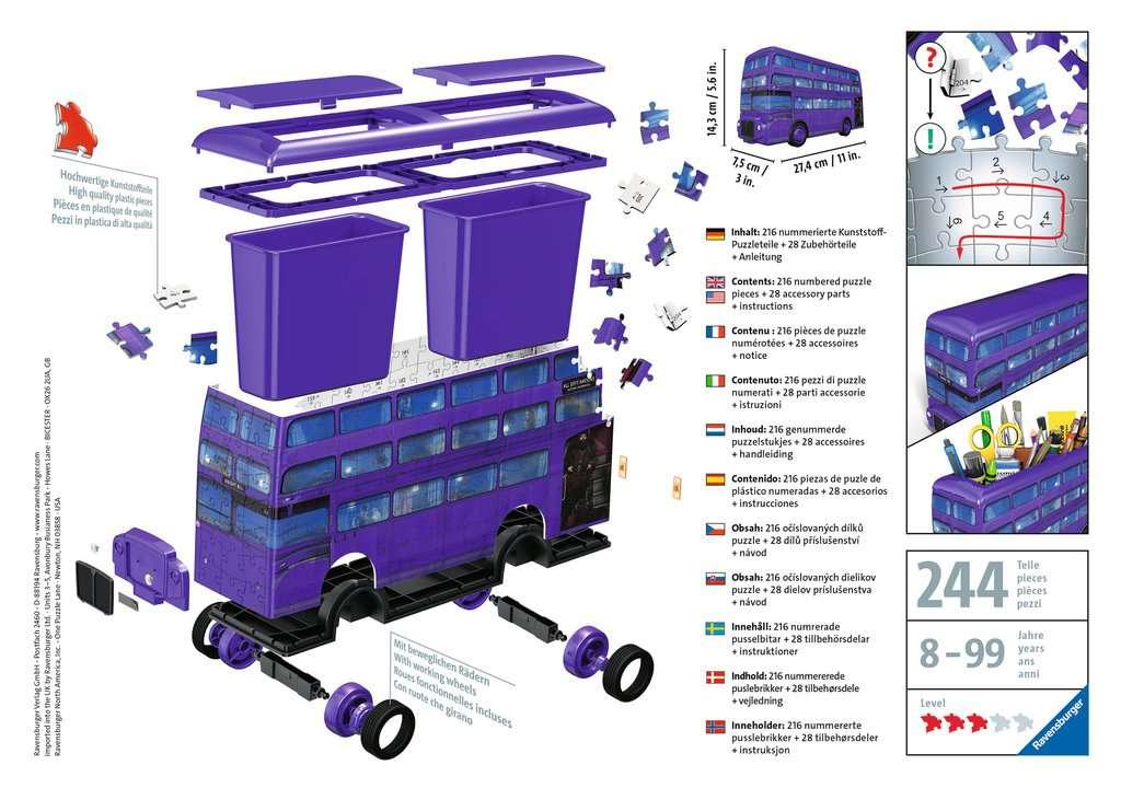 HARRY POTTER - Puzzle 3D - Magicobus - 2