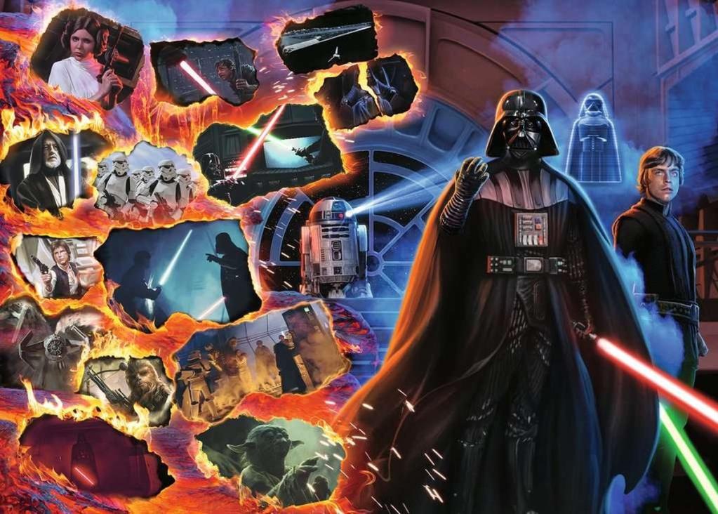 STAR WARS - Puzzle Villainous 1000P - Darth Vader - 2