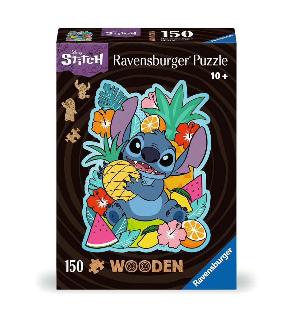 LILO & STITCH - Stitch - Wooden Puzzle 150P : : Puzzle  Ravensburger DISNEY