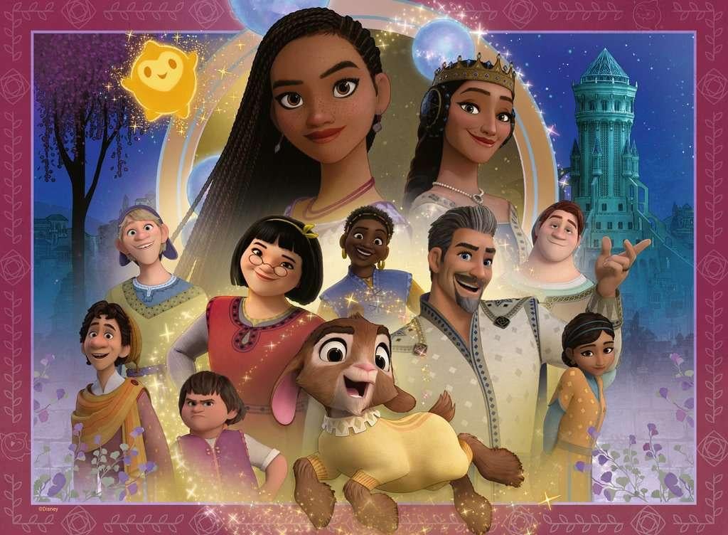 WISH - The kingdom of wishes - Puzzle 100P XXL - 2