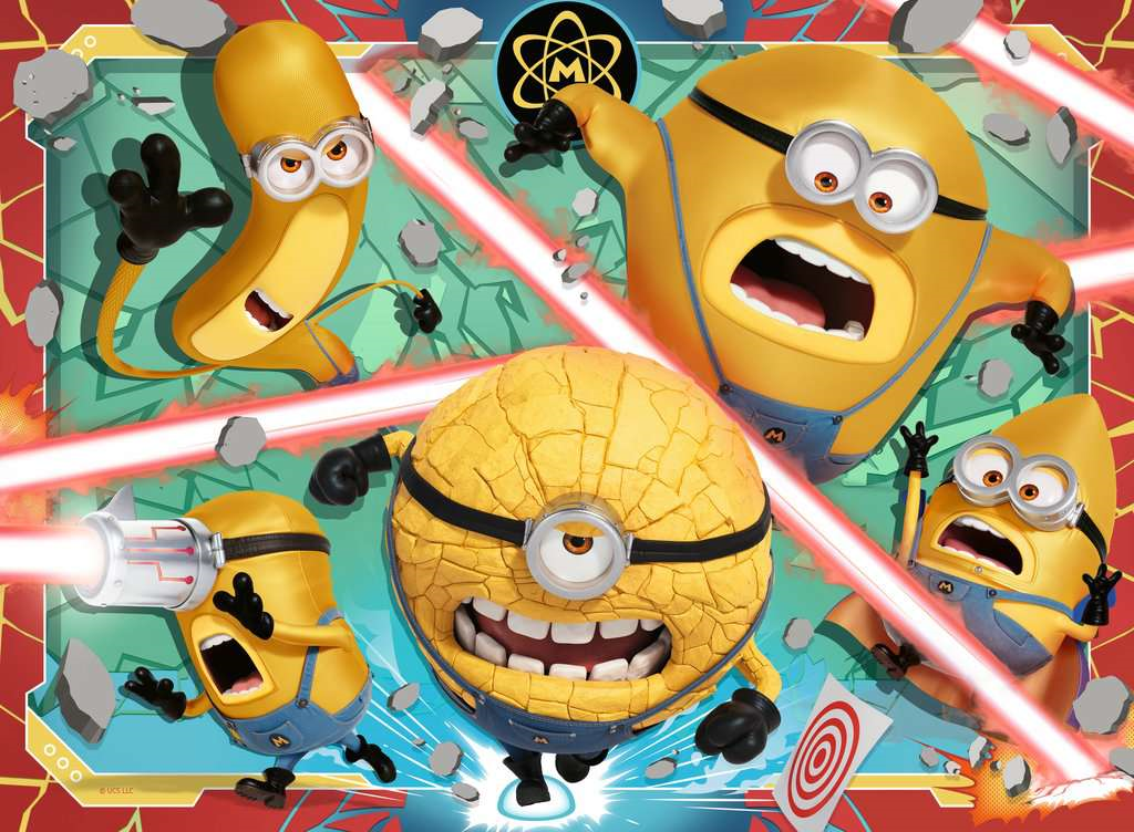 DESPICABLE ME 4 - Merciless times ahead - Puzzle 100P XXL - 2