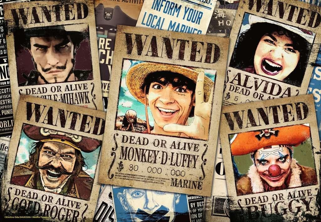 ONE PIECE NETFLIX - Wanted - Puzzle 300P - 2