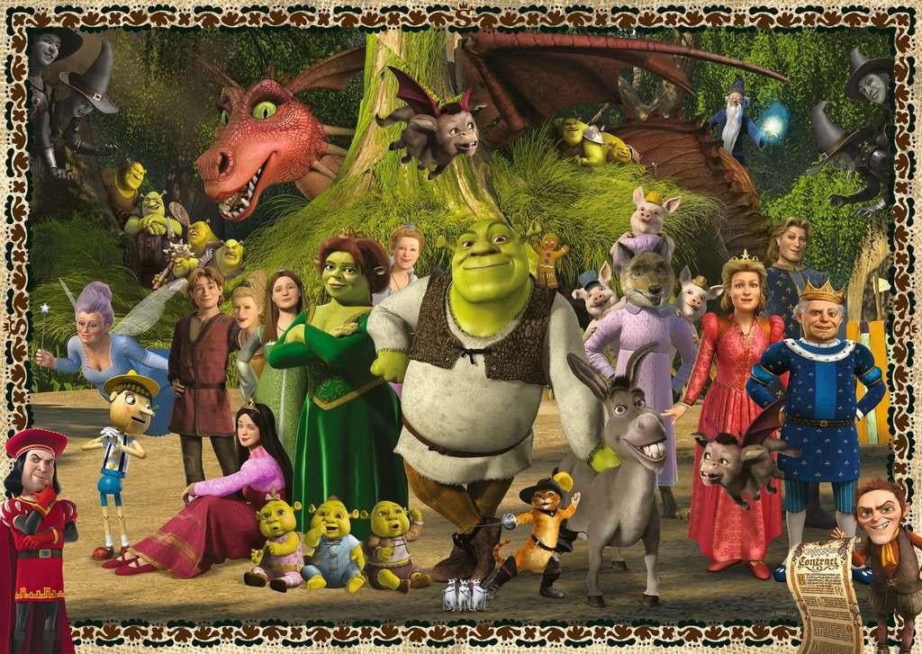 SHREK - Puzzle 1000P - 2