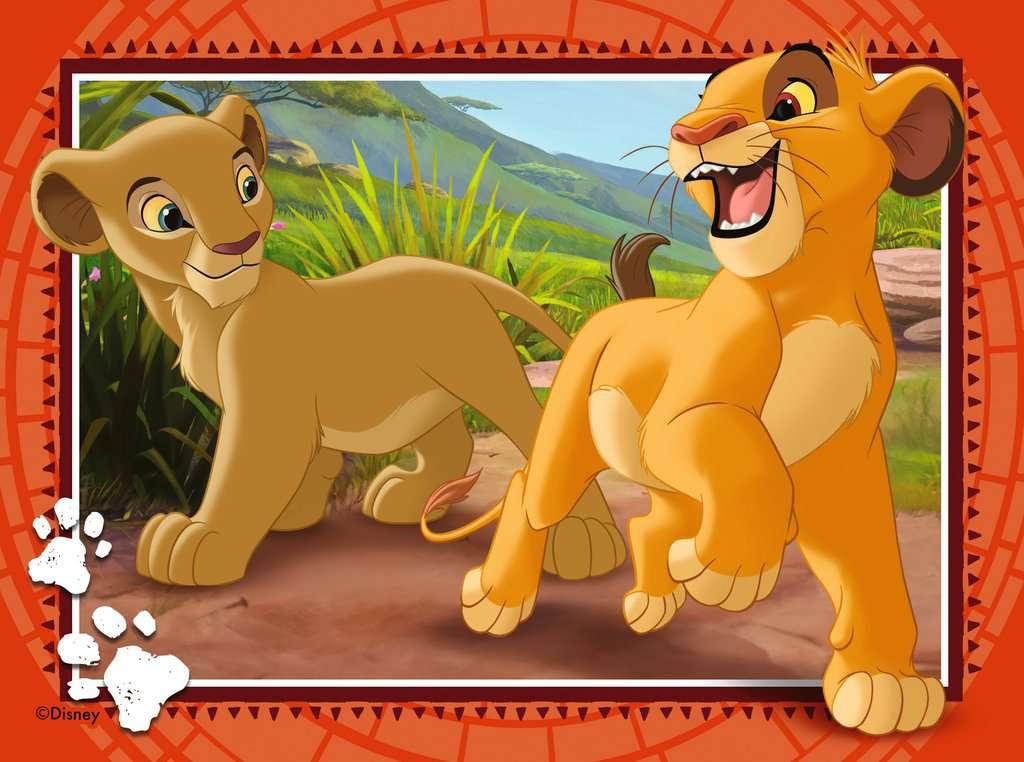 THE LION KING - 4 Puzzle 12/16/20/24P - 2