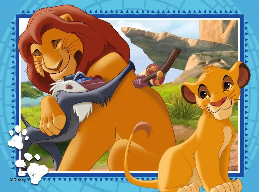 THE LION KING - 4 Puzzle 12/16/20/24P - 4