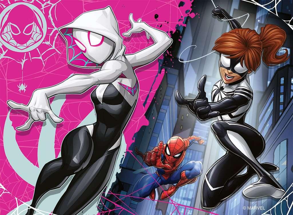 MARVEL - 4 Puzzle 12/16/20/24P - Spider-man - 3
