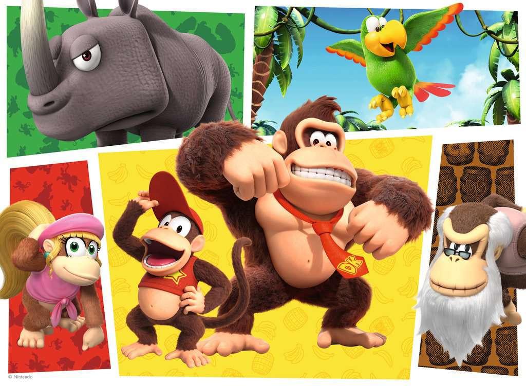 DONKEY KONG - Les singes sont lâchés! - Puzzle 100P XXL - 2