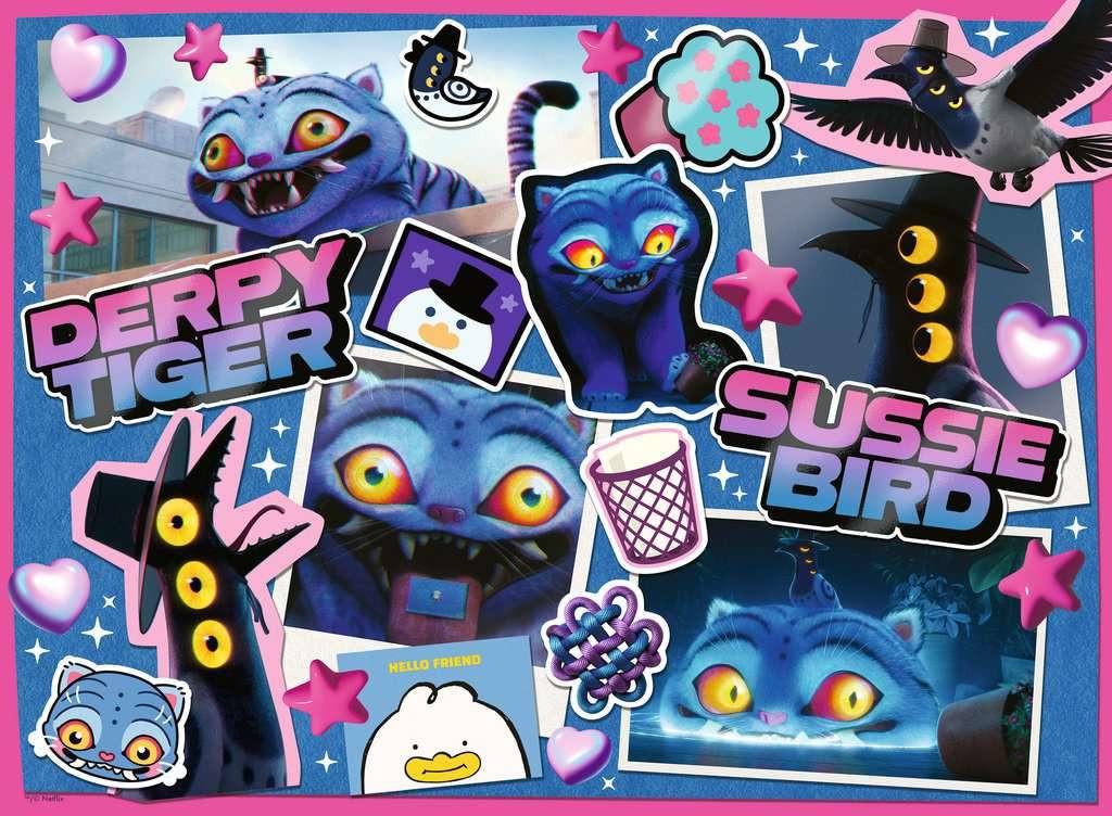 K-POP DEMON HUNTERS - Derpy & Sussie - Puzzle 300P XXL - 2