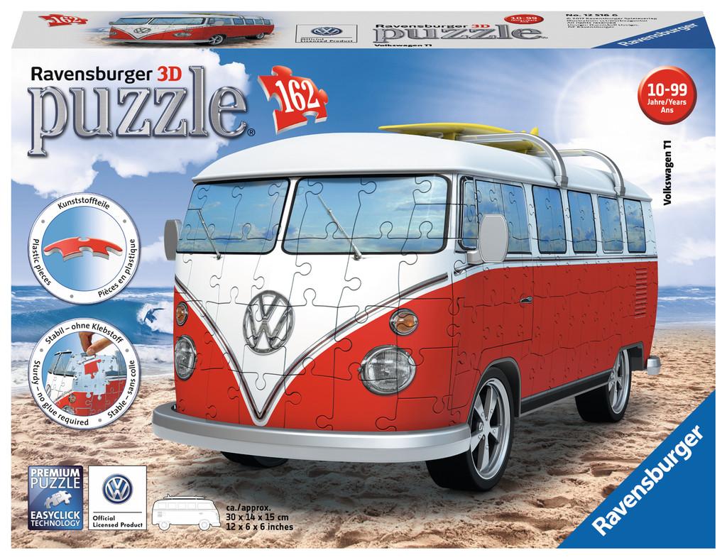 VW - Puzzle 3D - Volkswagen Combi T1 - 2