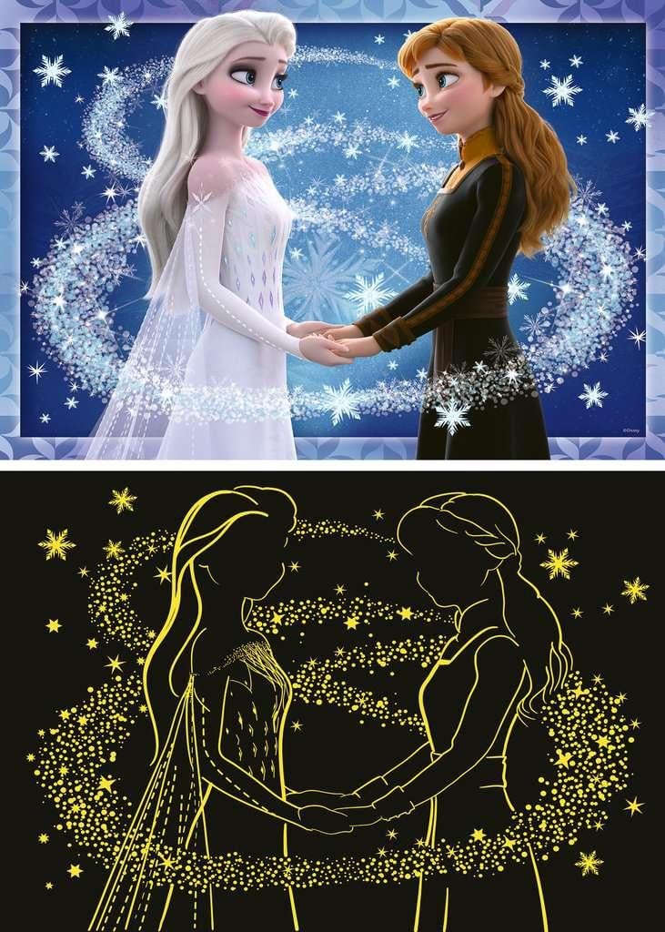 FROZEN - Charming sisters - Puzzle 200P XXL - 2