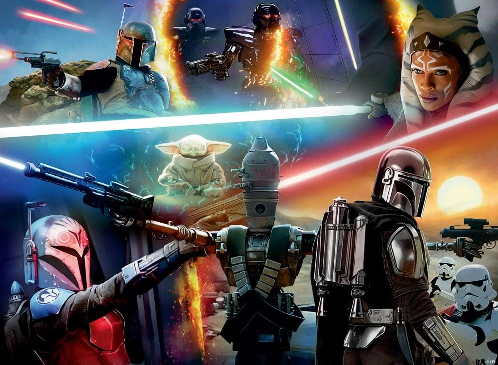 THE MANDALORIAN - Feux Croisés - Puzzle 300P XXL - 2