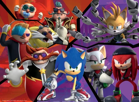 SONIC - Rien arrête Sonic - Puzzle 100P XXL - 2