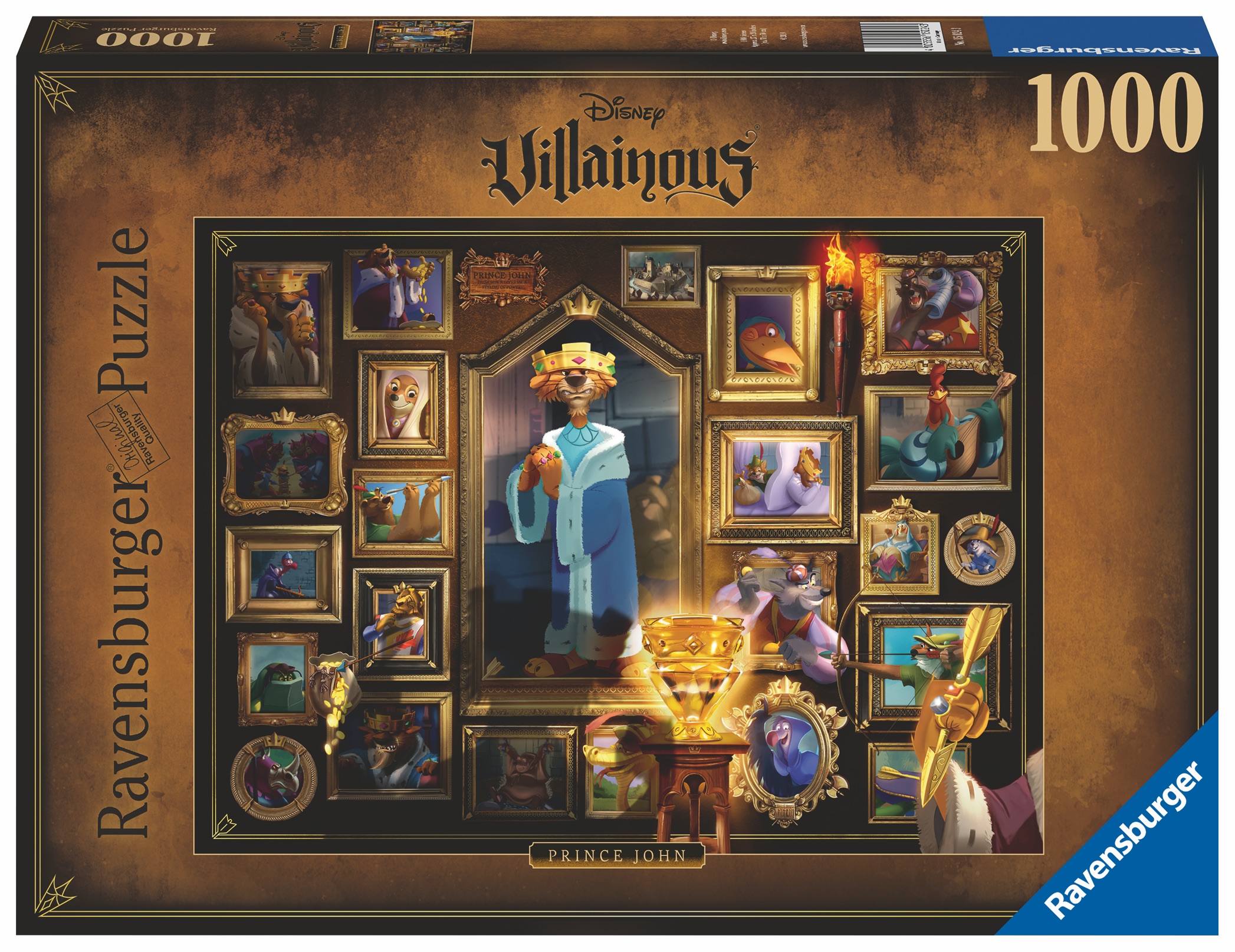 DISNEY Puzzle Villainous 1000P Prince John