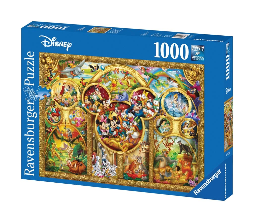 DISNEY Puzzle 1000P Mooiste Disney Thema's