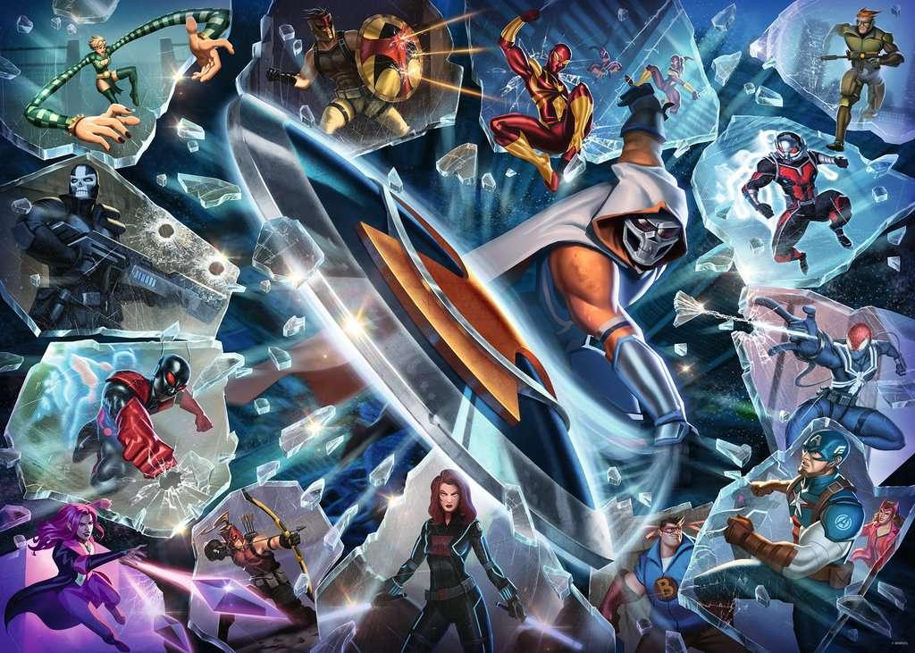 MARVEL - Puzzle Villainous 1000P - Taskmaster - 2