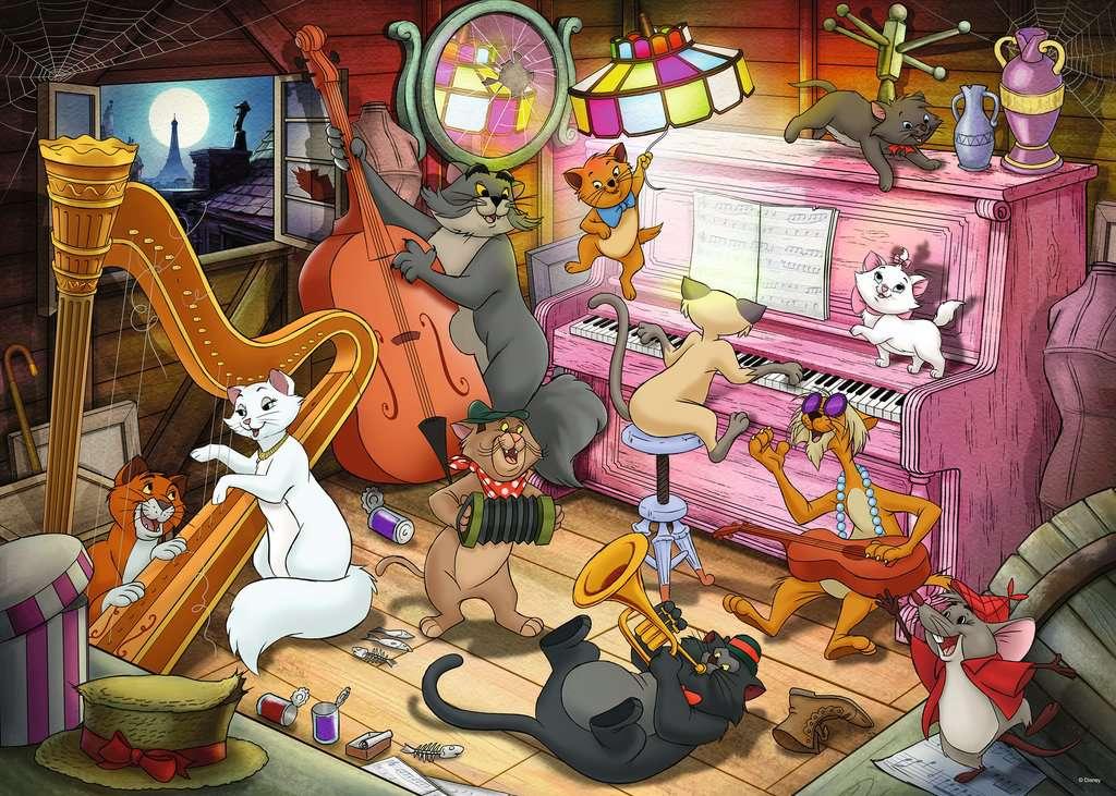 DISNEY - Puzzle Collector's Edition 1000P - The Aristocats - 2