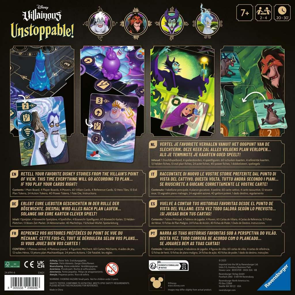 DISNEY VILLAINOUS - Unstoppable - Board game - 2