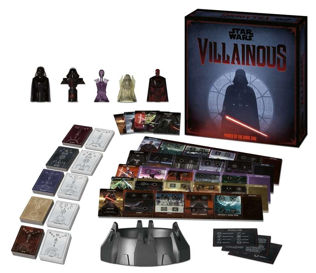 STAR WARS VILLAINOUS - Power of the Dark Side -Boardgame ' 'UK Vers ' - 2