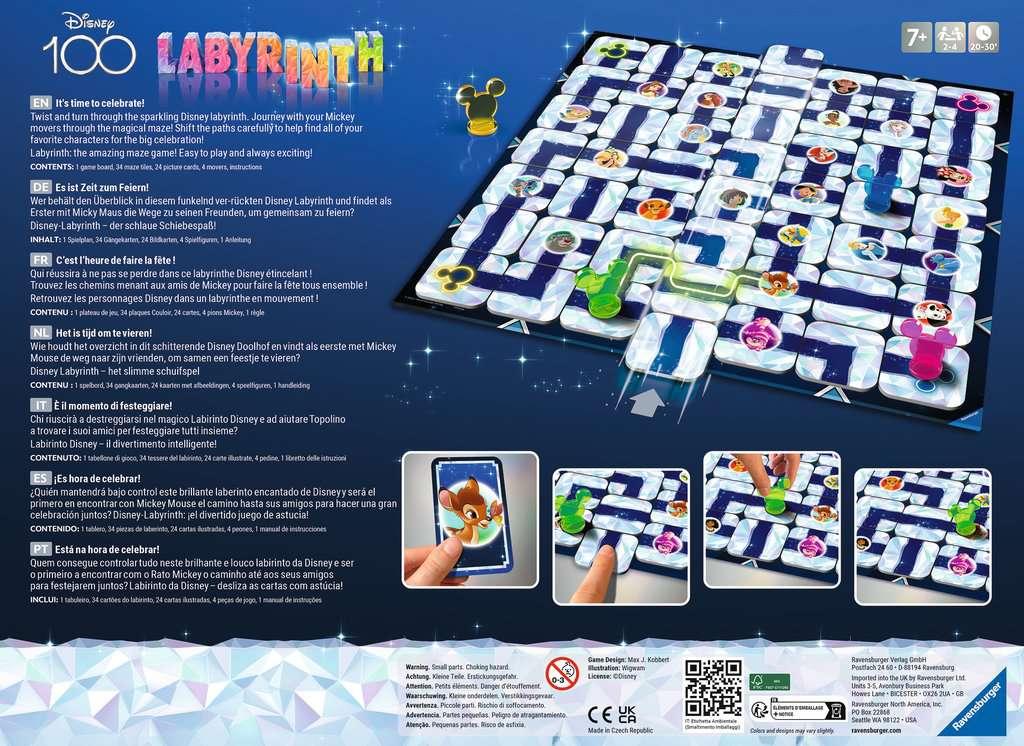DISNEY 100EME ANNIVERSAIRE - Jeu de Plateau Labyrinth - 3