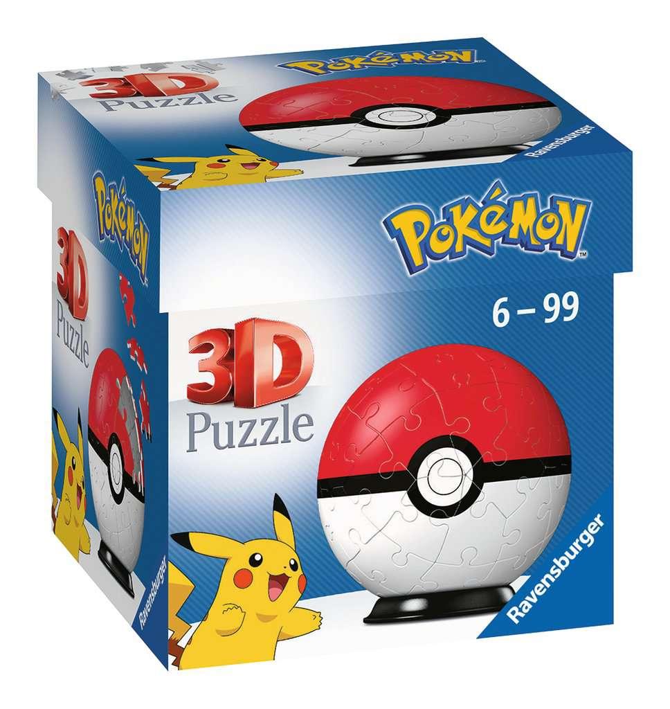 POKEMON - Puzzle 3D - Pokeball : ShopForGeek.com: Puzzle Ravensburger