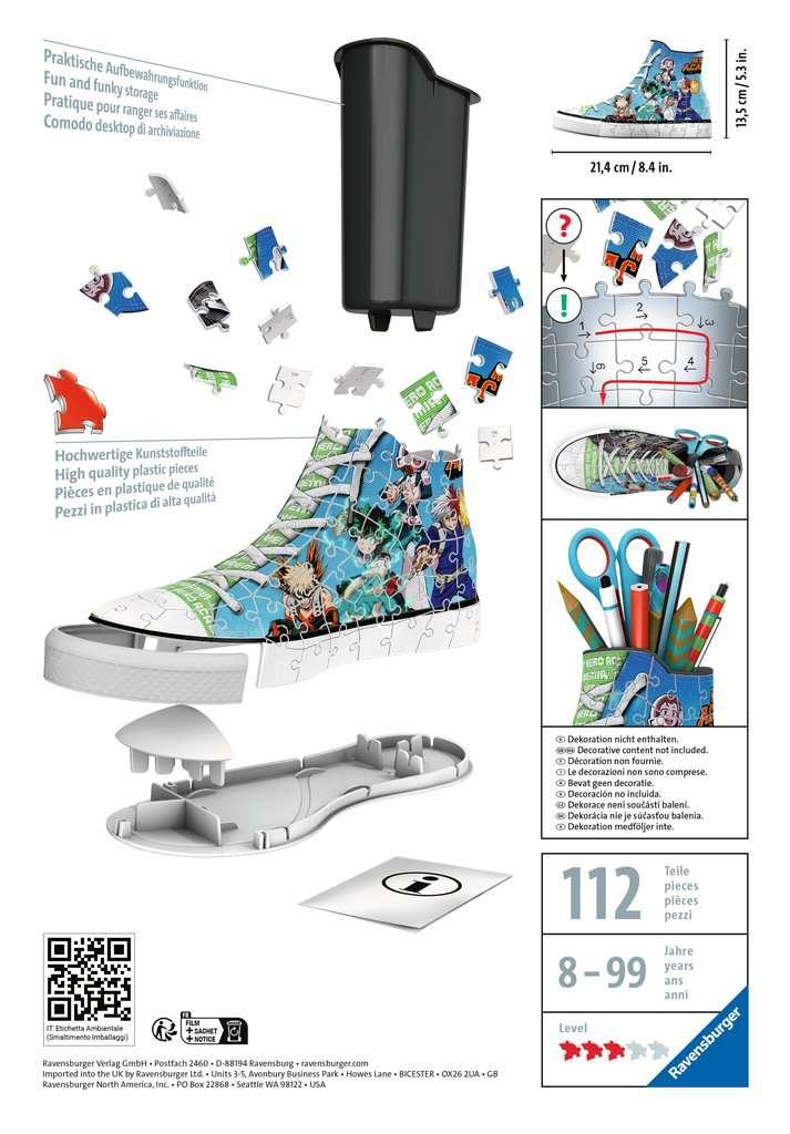 MY HERO ACADEMIA - Puzzle 3D - Sneaker 108p - 3