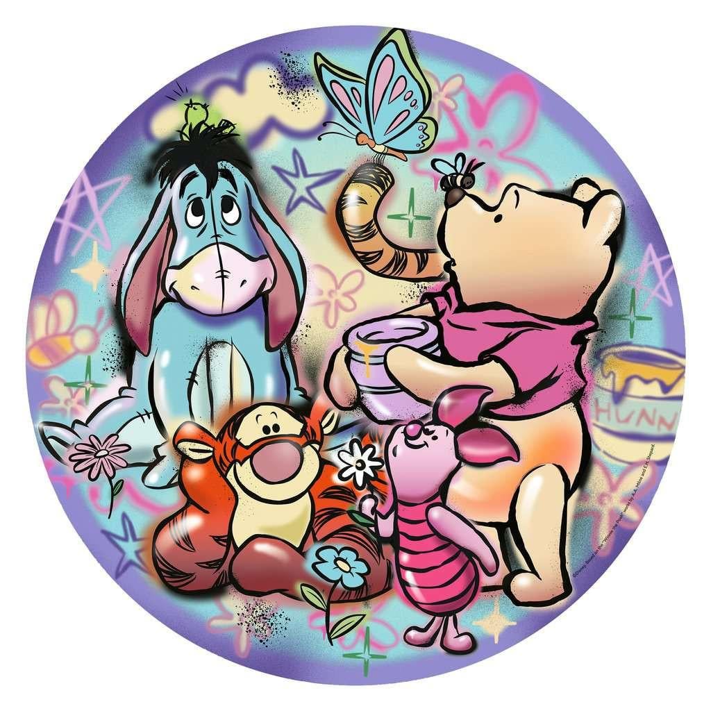 WINNIE L'OURSON - Photo parfaite - Puzzle Rond 500p - 2