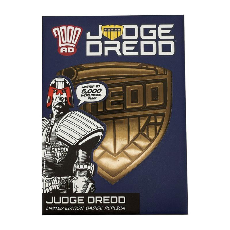 2000AD JUDGE DREDD - Badge - Replica Limited Edition - 4
