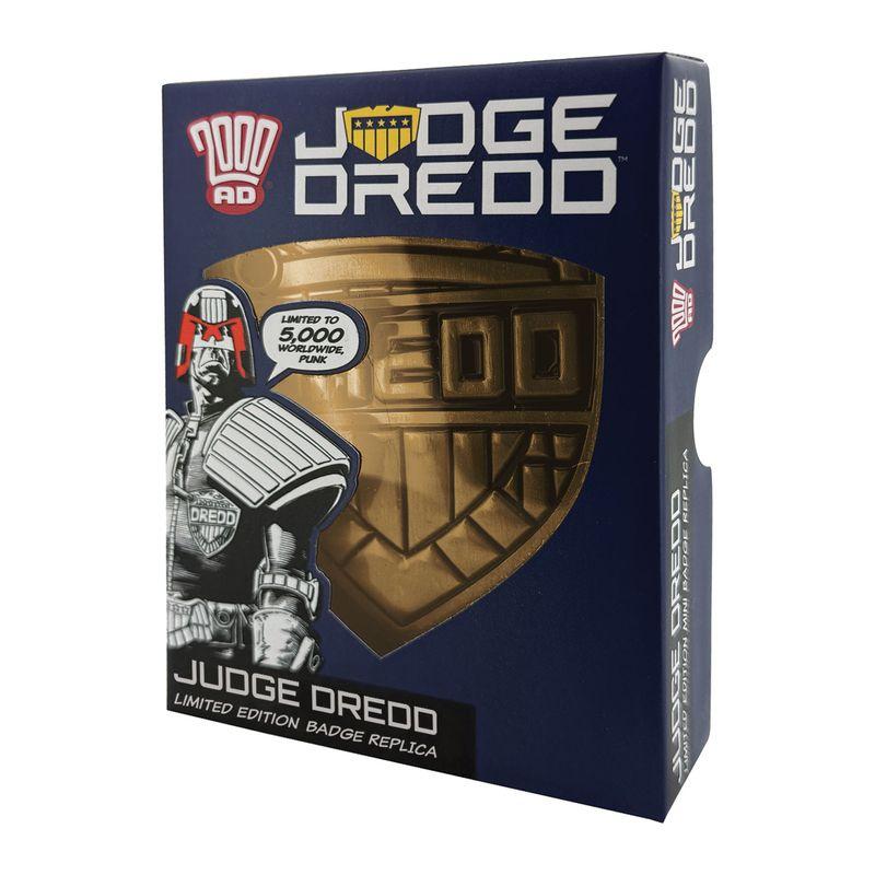 2000AD JUDGE DREDD - Badge - Replica Limited Edition - 5