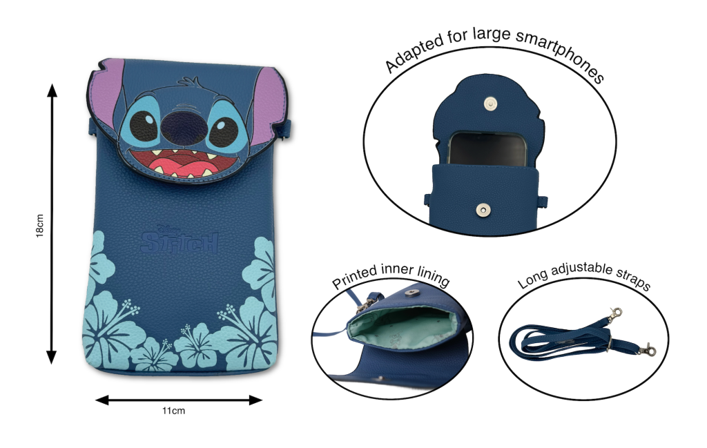 STITCH - Fashion Duo - Sac Bandoulière pour Téléphone - 2