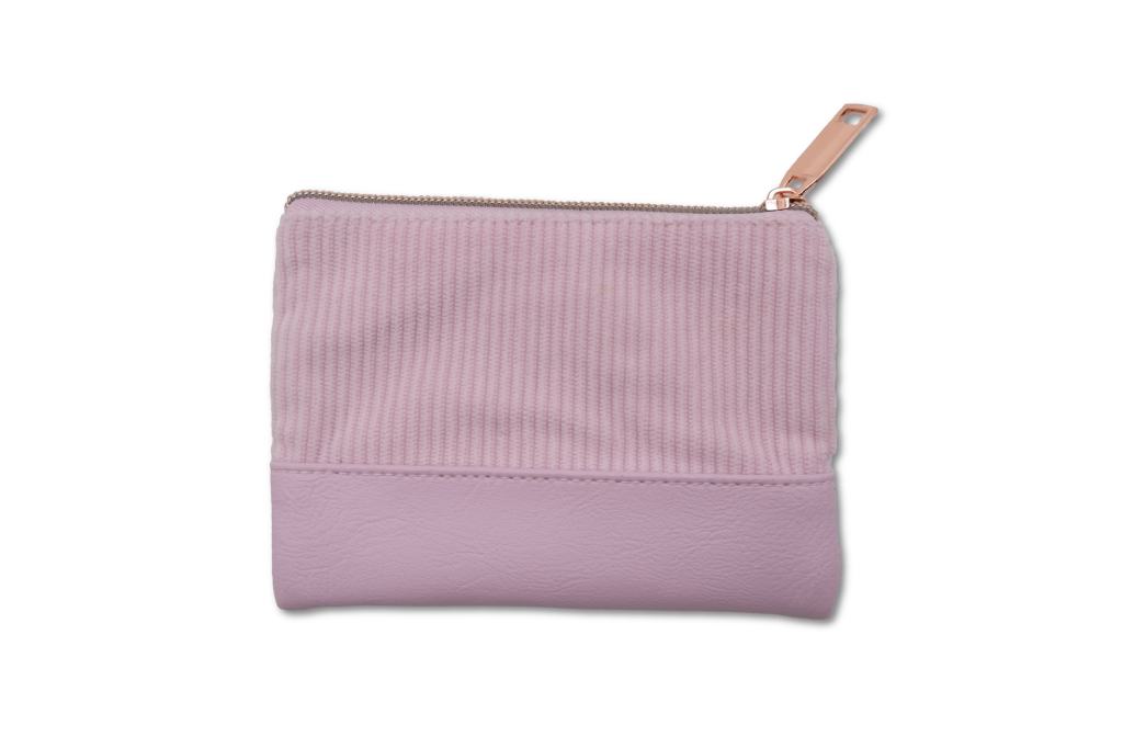 STITCH & ANGEL - Rose Corduroy Fashion Duo - Porte-monnaie '14x10x1cm' - 2