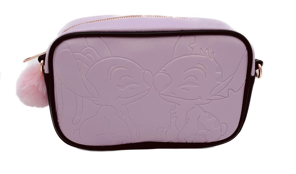 STITCH & ANGEL - Pink & Black - Sac Messenger - '23x15x6cm' - 3
