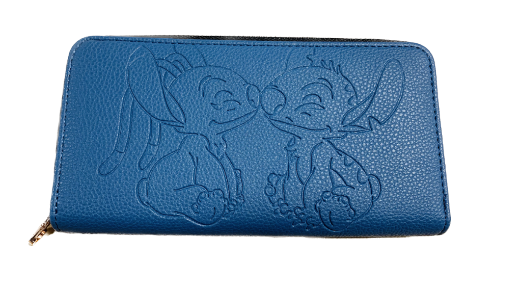 Wallet Angel Collection Portafoglio STITCH ANGEL Blue Black Wallet  19x10x2,5cm
