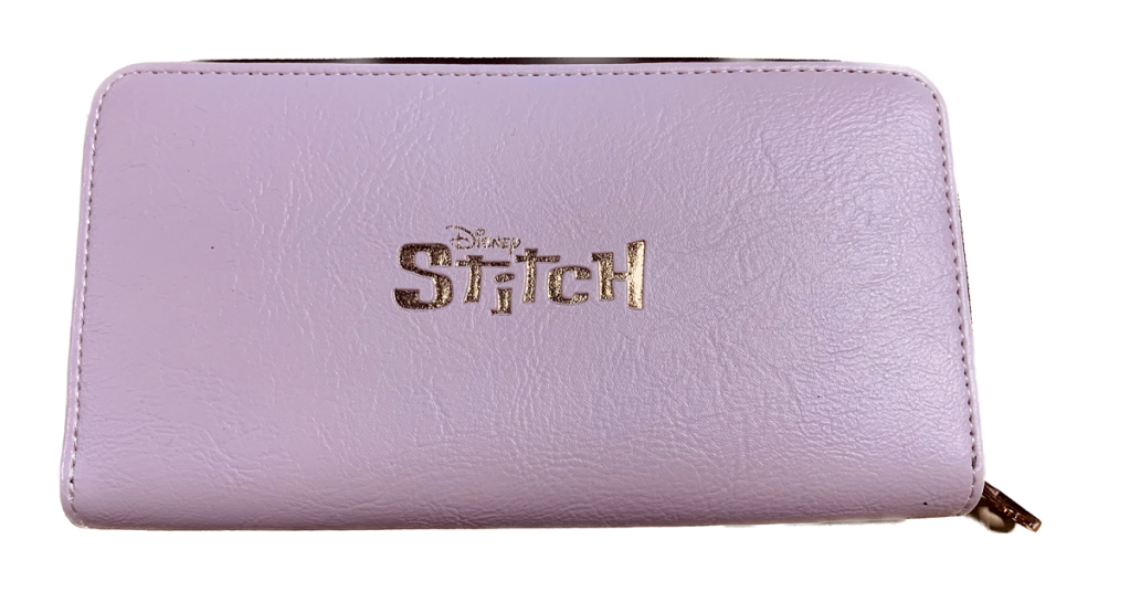 STITCH & ANGEL - Pink & Black - Portefeuille - '19x10x2,5cm' - 2