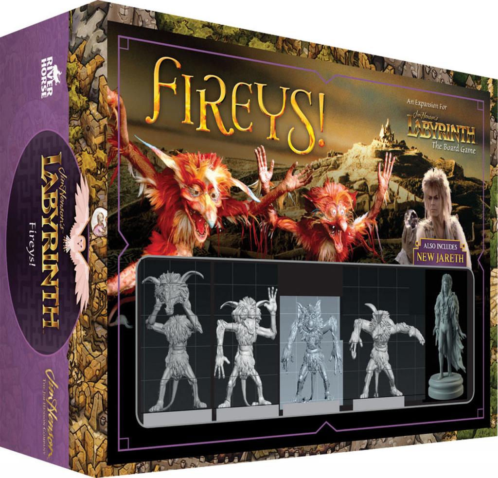 LABYRINTH Fireys! Expansion Board Game 'UK' Board game Movie