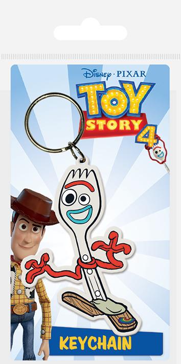 TOY STORY Rubber Keychain Forky Keyring