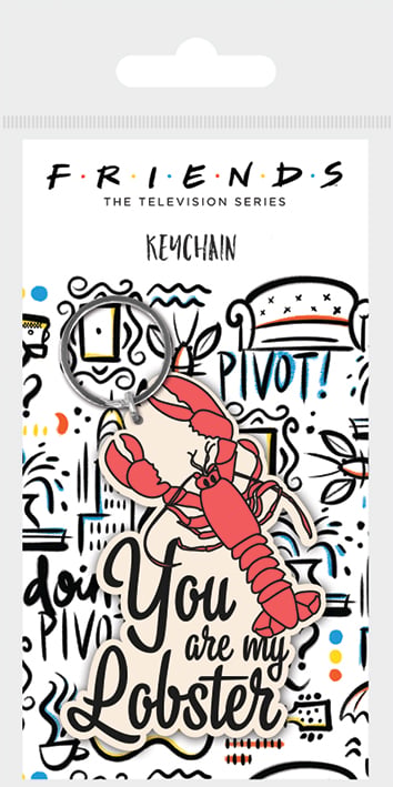 FRIENDS - You Are My Lobster - Rubber Keychain_IMAGE_1